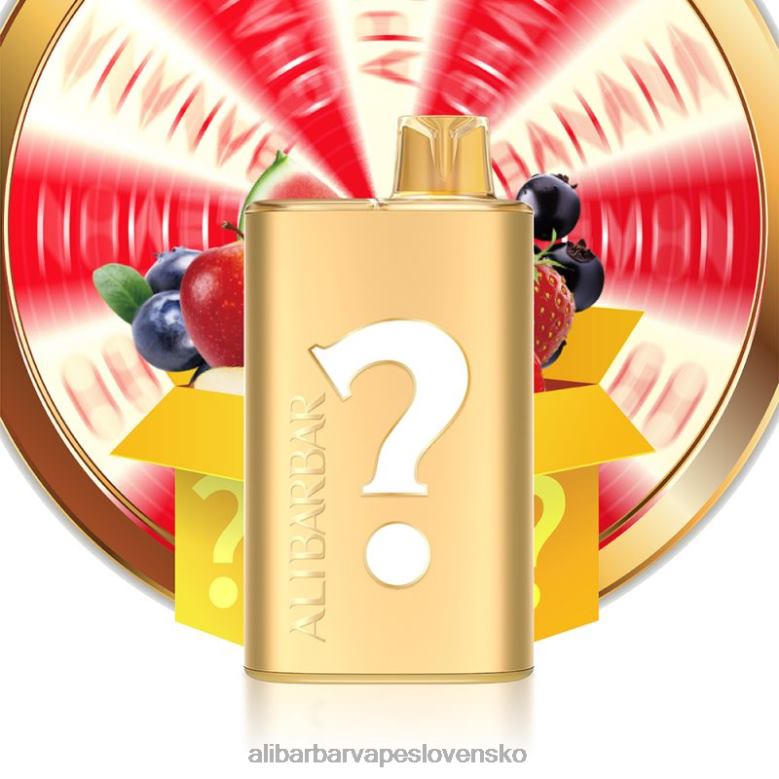 Alibarbar Vape Flavours - Alibarbar Rich 8000 jednorazová vapa chuťová ruleta 484221
