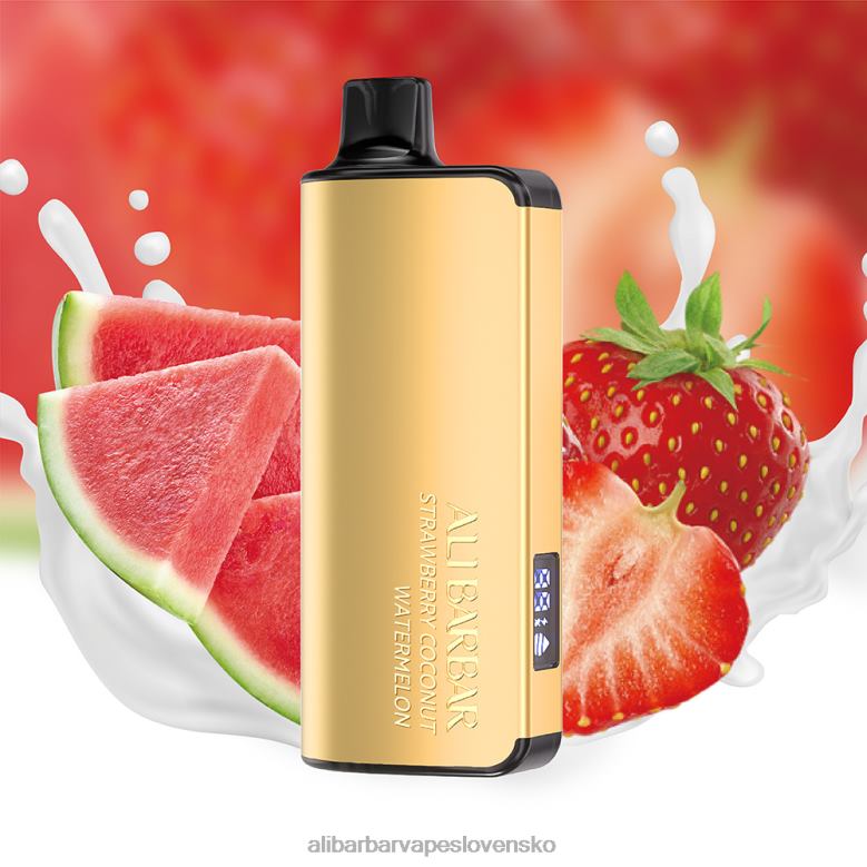 Alibarbar Vape Review - Alibarbar Ingot 20 000 jednorazové vapy dvojité jablko 4842247
