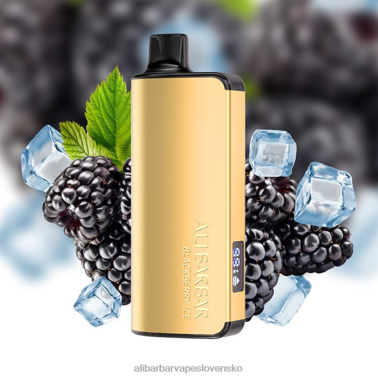 Alibarbar Vape Flavours - Alibarbar Ingot 9000 jednorazová vapa čučoriedkový výbuch 4842215