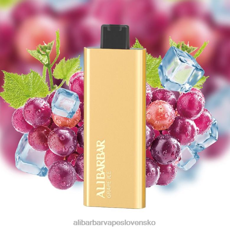 Alibarbar Vape Nicotine - Alibarbar Pandora 7000 jednorazové vapy hroznový ľad 4842256