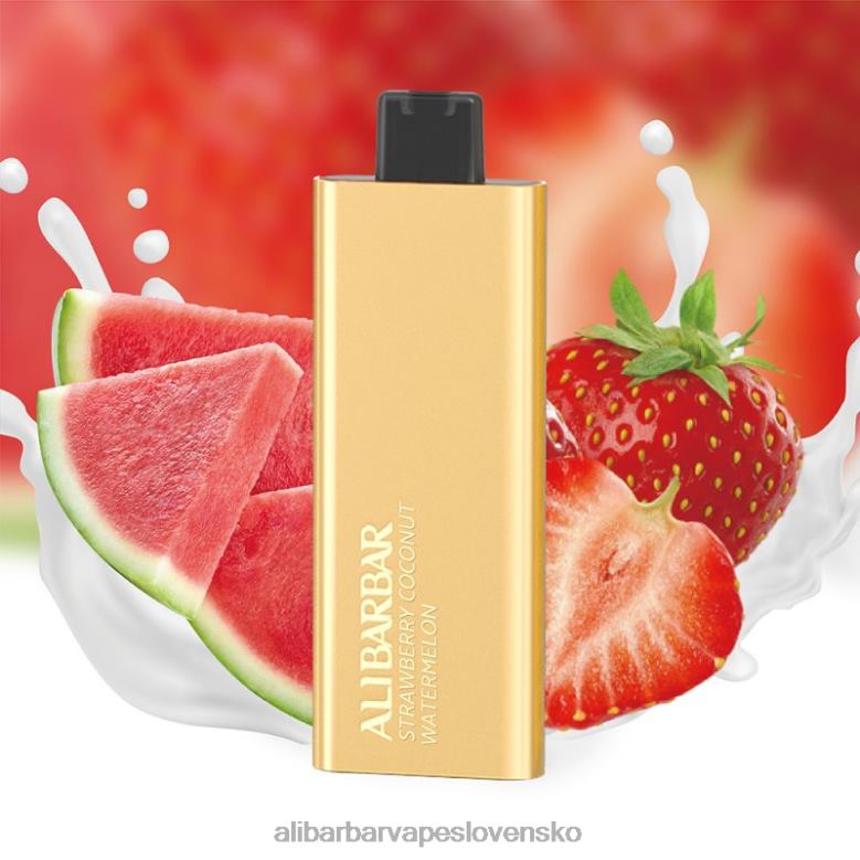 Alibarbar Vape Price - Alibarbar Pandora 7000 jednorazové vapy jahodový kokosový melón 4842262