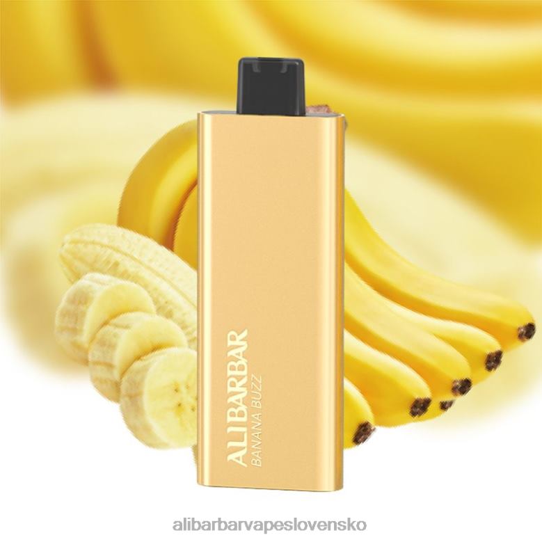 Alibarbar Vape Slovensko - Alibarbar Pandora 7000 jednorazové vapy banánový bzukot 4842265