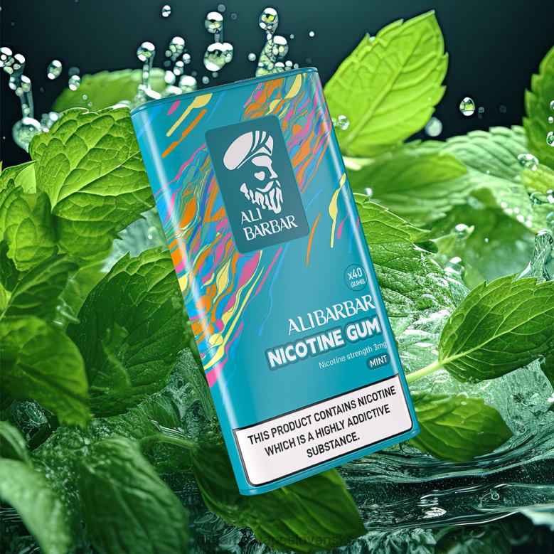 Alibarbar Vape Review - Alibarbar nikotínová guma vodný melón 48422103