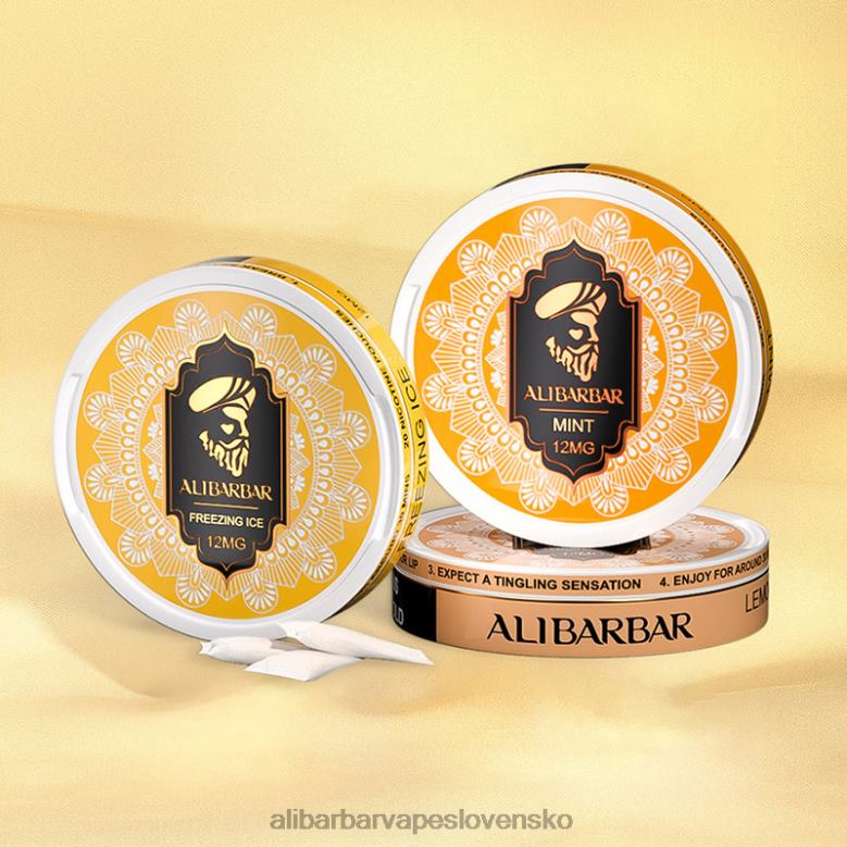 Alibarbar Nicotine Vape - Alibarbar nikotínové vrecká čučoriedka kyslá malina 4842280