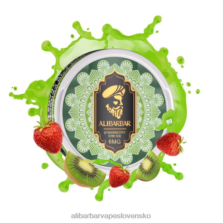 jahodový ľad s kiwi