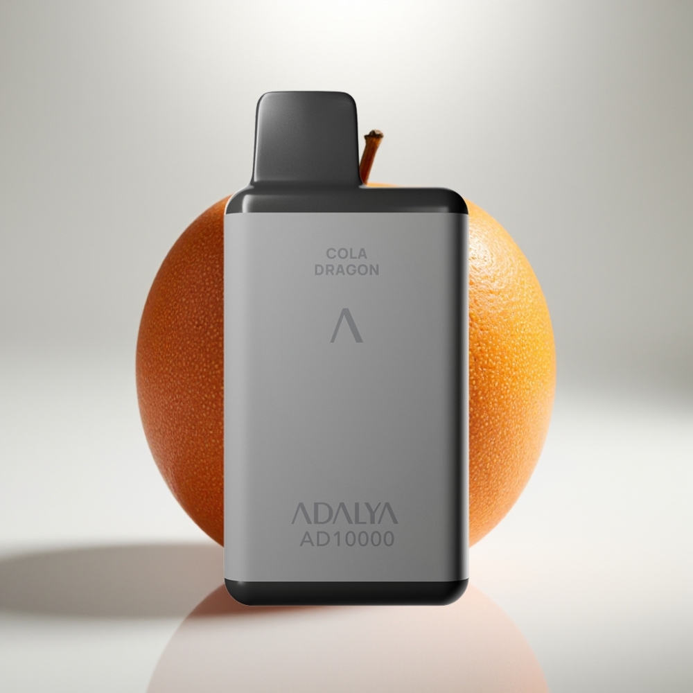 Adalya AD 10000 Puffs Disposable Vape Lady Killer – modrá dýchajúca LED, 14 ml, 2% nikotín, USB-C
