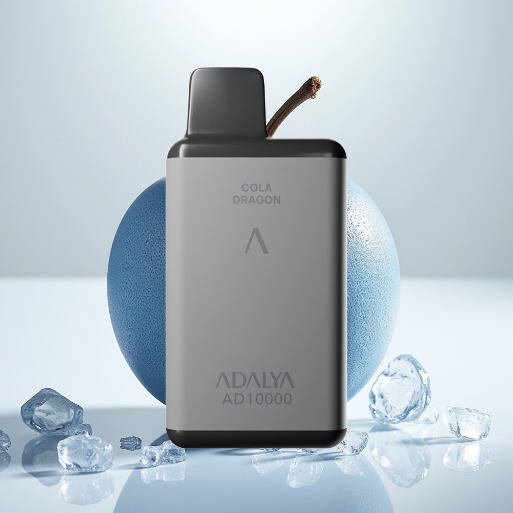 Adalya AD 10000 Puffs Disposable Vape Modrý ľad, 14 ml, 2% nikotín, USB-C