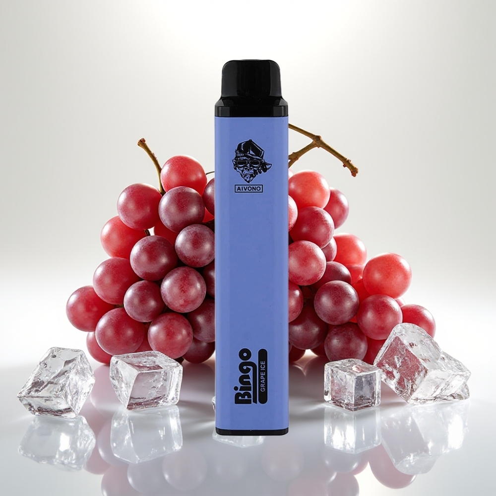 Aivono AIM BINGO 4000 Puffs Disposable Vape Hroznový ľad, 10 mL, 1000mAh, až 4000 potiahnutí