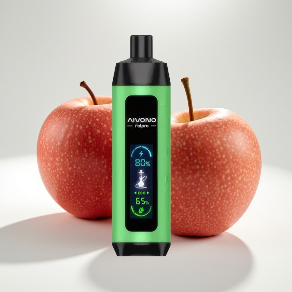 Aivono AIM FATPRO 22000 Puffs – 28ml, 600mAh, 0.6 ohm, Dve Jablká