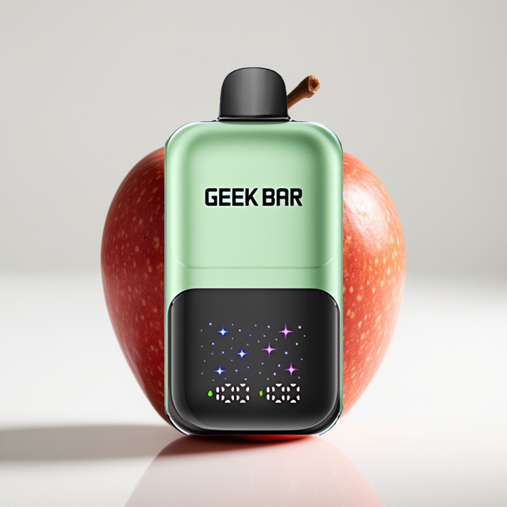 GEEK BAR 2GO 20ml 50000 Puffs Two Series Disposable Vape Pen Dvojité jablko A&B, Veľký interaktívny displej, 3 úrovne príchute/chladu GEEK BAR 2GO 20ml 50000 Puffs Two Series Disposable Vape Pen Dvojité jablko A&B, Veľký interaktívny displej, 3 úrovne príchute/chladu