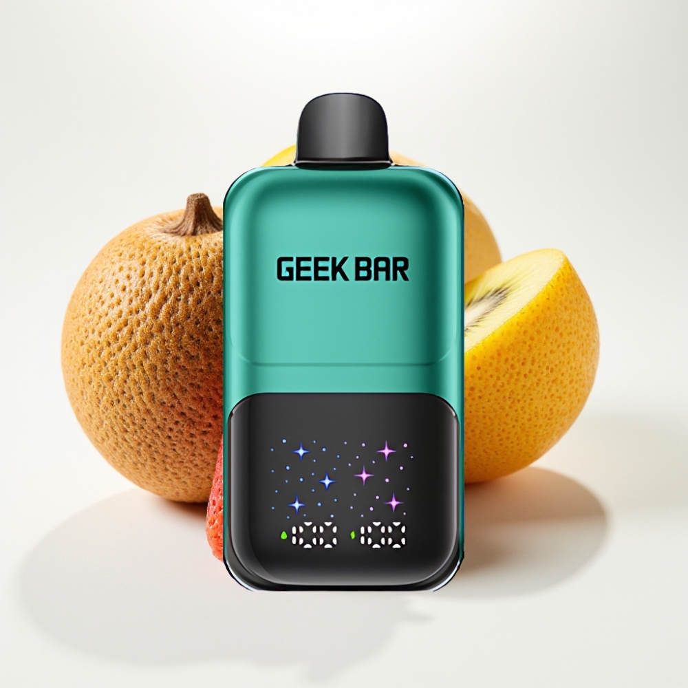 GEEK BAR 2GO 20ml 50000 Puffs Two Series Disposable Vape Pen Jahoda & Kiwi - 5% Nikotín, 3-úrovňová regulácia chuti, dobíjateľná batéria GEEK BAR 2GO 20ml 50000 Puffs Two Series Disposable Vape Pen Jahoda & Kiwi - 5% Nikotín, 3-úrovňová regulácia chuti, dobíjateľná batéria