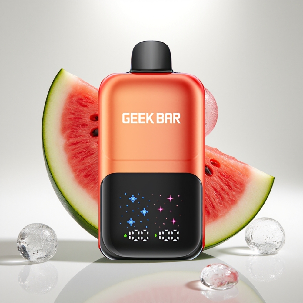 GEEK BAR 2GO 20ml 50000 Puffs Two Series Disposable Vape Pen Vodný Melón Žuvačková Guma s Mätou GEEK BAR 2GO 20ml 50000 Puffs Two Series Disposable Vape Pen Vodný Melón Žuvačková Guma s Mätou