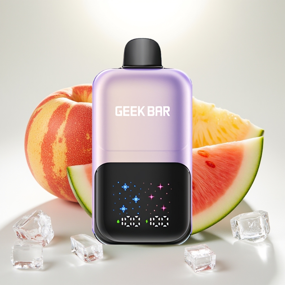 GEEK BAR 2GO 20ml 50000 Puffs Two Series Jednorazová Vape Pero Broskyňa Mangovo Vodný Melón Ľadová GEEK BAR 2GO 20ml 50000 Puffs Two Series Jednorazová Vape Pero Broskyňa Mangovo Vodný Melón Ľadová