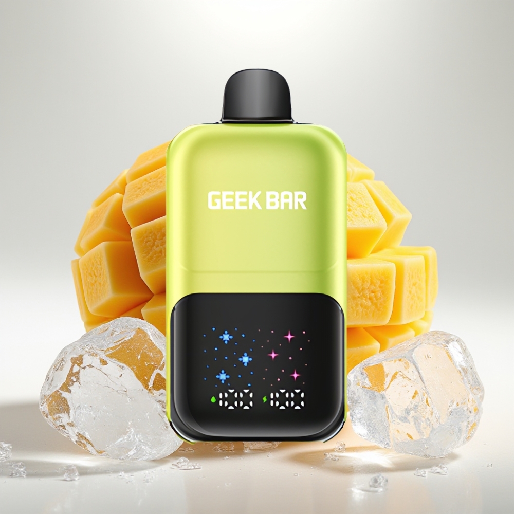 GEEK BAR 2GO 20ml 50000 Ťahov Dvojitá Séria Jednorázová E-cigareta s Veľkým Interaktívnym Displejom GEEK BAR 2GO 20ml 50000 Ťahov Dvojitá Séria Jednorázová E-cigareta s Veľkým Interaktívnym Displejom
