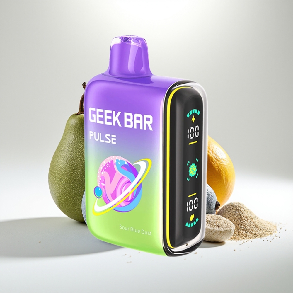 GEEK BAR Pulse 15000 Puffs Disposable Vape Kyslá Edícia – 16ML, 5% Nikotín, USB-C GEEK BAR Pulse 15000 Puffs Disposable Vape Kyslá Edícia – 16ML, 5% Nikotín, USB-C