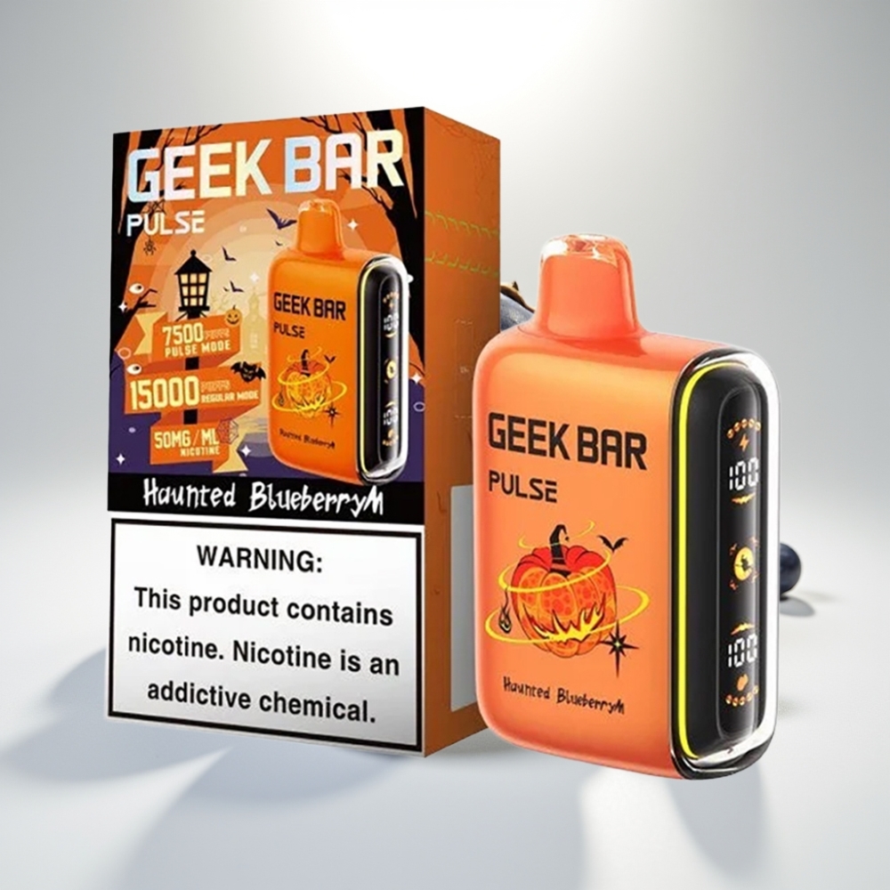 GEEK BAR Pulse 15000 Puffs Halloween Edition – 16ML, 5% Nikotín, Nastaviteľný Prietok Vzduchu
