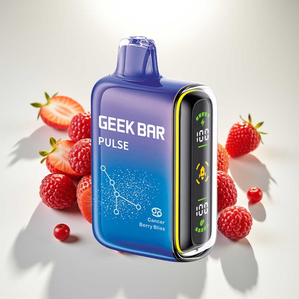 GEEK BAR Pulse 15000 Puffs Zodiac Edícia – 16ML, 5% nikotín, nastaviteľný prietok vzduchu