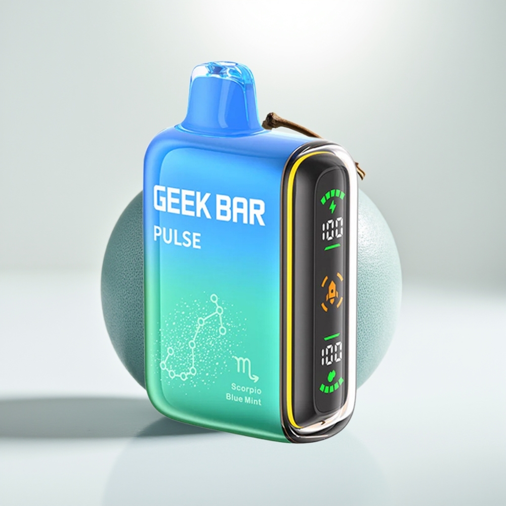 GEEK BAR Pulse 15000 Puffs Zodiac Edícia – 16ML, 5% nikotín, nastaviteľný prietok vzduchu