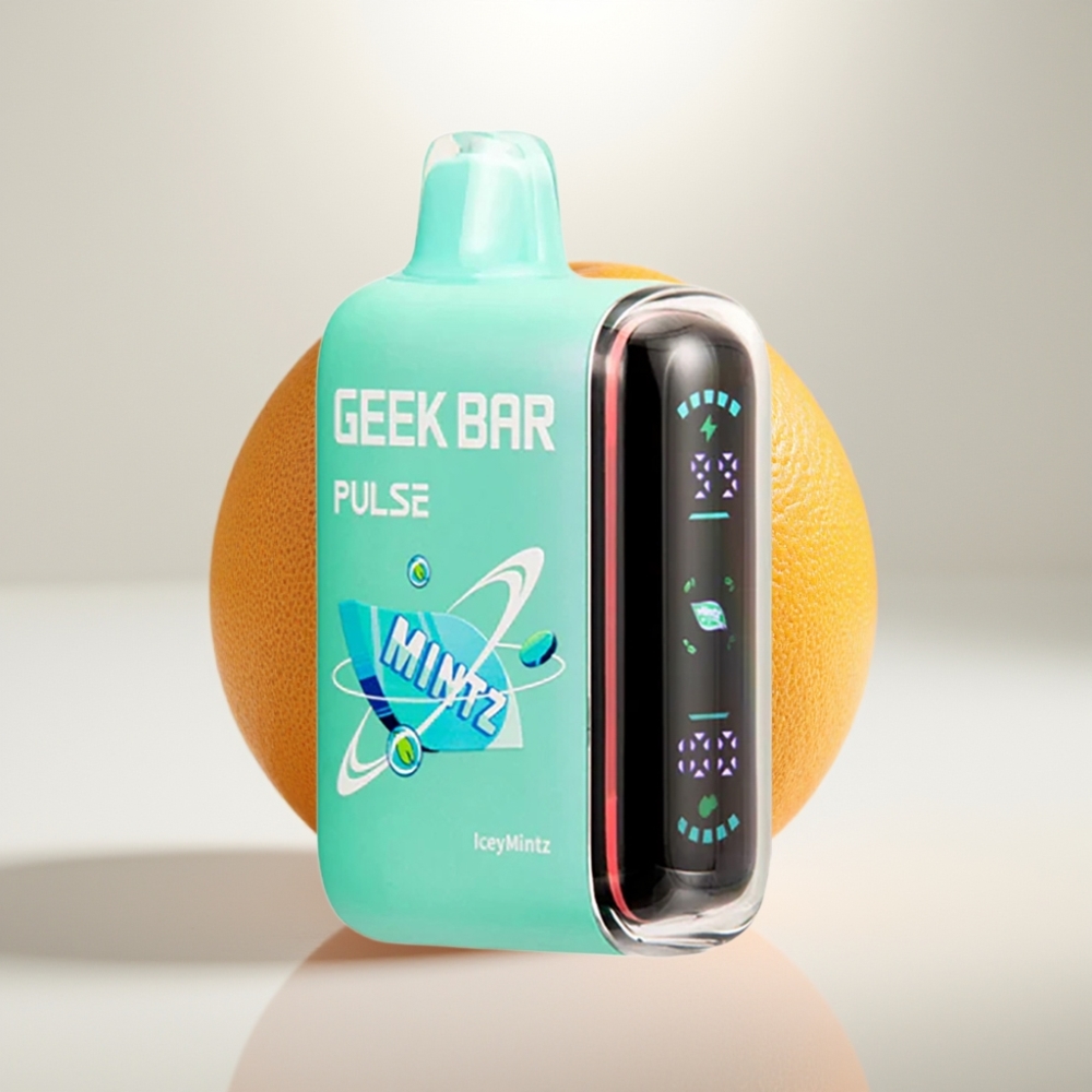 Geek Bar Pulse 15000 Puffs Mintová Edícia – 16ML, 5% Nikotín, Nastaviteľný Prietok Vzduchu