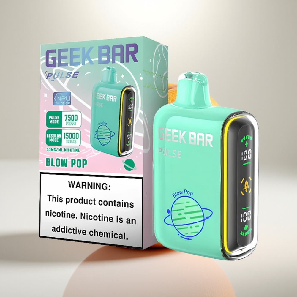 Geek Bar Pulse 15000 Puffs Planet Edition – 16ML, 5% nikotín, nastaviteľný prietok vzduchu