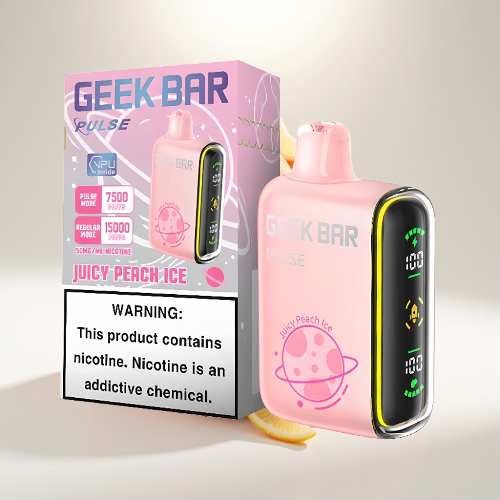 Geek Bar Pulse 15000 Puffs Planet Edition – 16ML, 5% nikotín, nastaviteľný prietok vzduchu