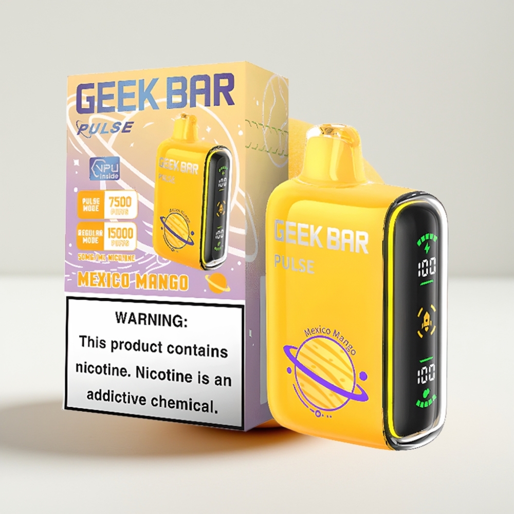 Geek Bar Pulse 15000 Puffs Planet Edition – 16ML, 5% nikotín, nastaviteľný prietok vzduchu