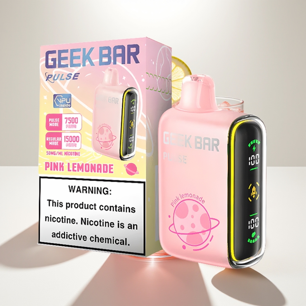 Geek Bar Pulse 15000 Puffs Planet Edition – 16ML, 5% nikotín, nastaviteľný prietok vzduchu