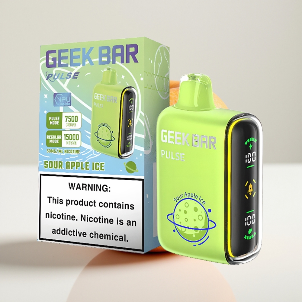 Geek Bar Pulse 15000 Puffs Planet Edition – 16ML, 5% nikotín, nastaviteľný prietok vzduchu