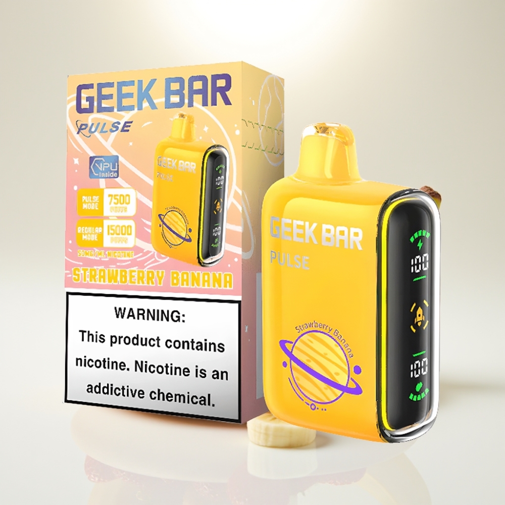 Geek Bar Pulse 15000 Puffs Planet Edition – 16ML, 5% nikotín, nastaviteľný prietok vzduchu