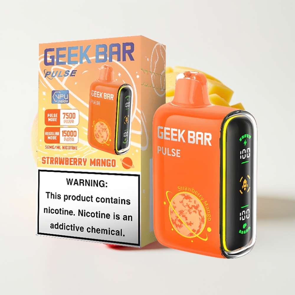 Geek Bar Pulse 15000 Puffs Planet Edition – 16ML, 5% nikotín, nastaviteľný prietok vzduchu