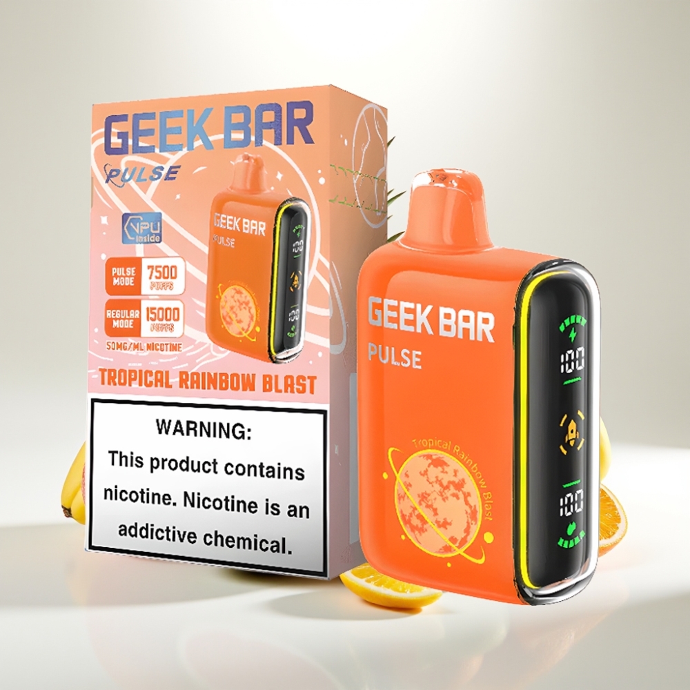 Geek Bar Pulse 15000 Puffs Planet Edition – 16ML, 5% nikotín, nastaviteľný prietok vzduchu
