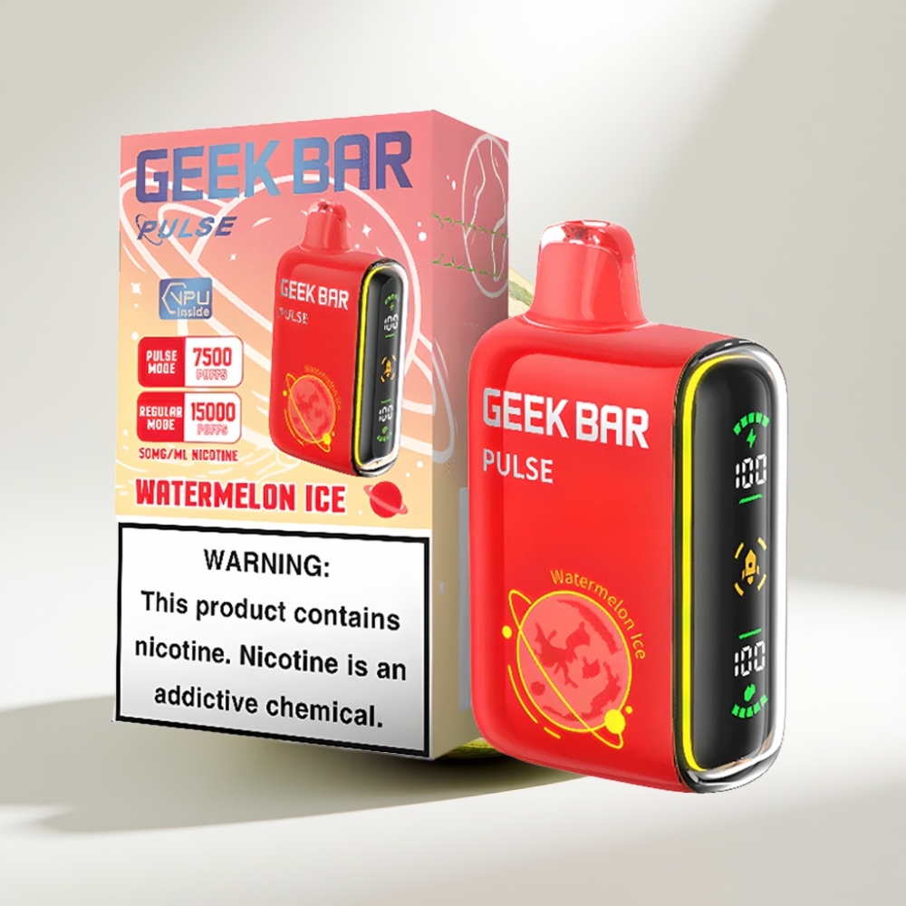 Geek Bar Pulse 15000 Puffs Planet Edition – 16ML, 5% nikotín, nastaviteľný prietok vzduchu