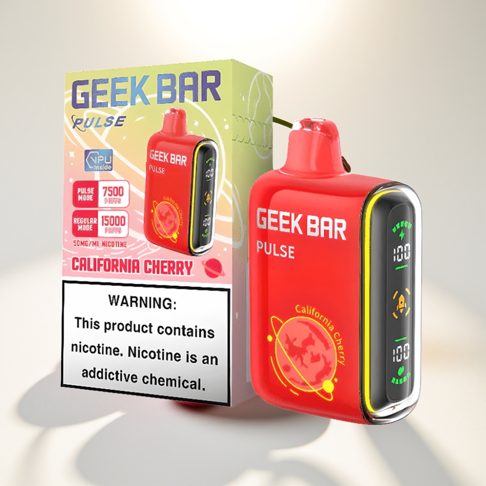 Geek Bar Pulse 15000 Puffs Planet Edition – 16ML, 5% nikotín, nastaviteľný prietok vzduchu