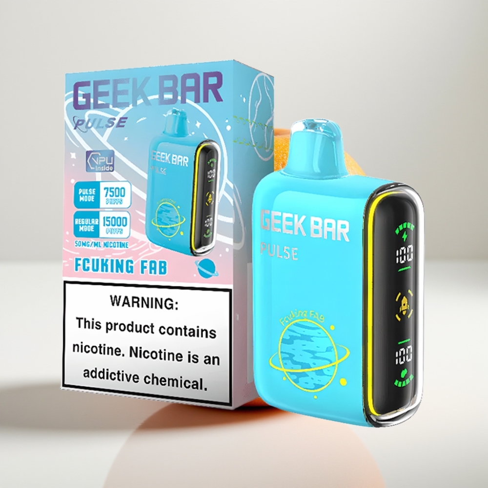 Geek Bar Pulse 15000 Puffs Planet Edition – 16ML, 5% nikotín, nastaviteľný prietok vzduchu