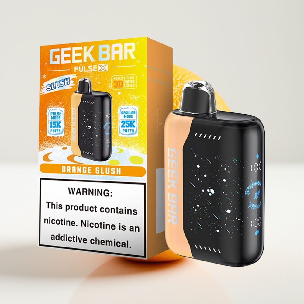 Geek Bar Pulse X 25000 Puffs – 25000 Ťahov, 18mL Tekutiny, 0-5% Nikotín, Slush Edícia