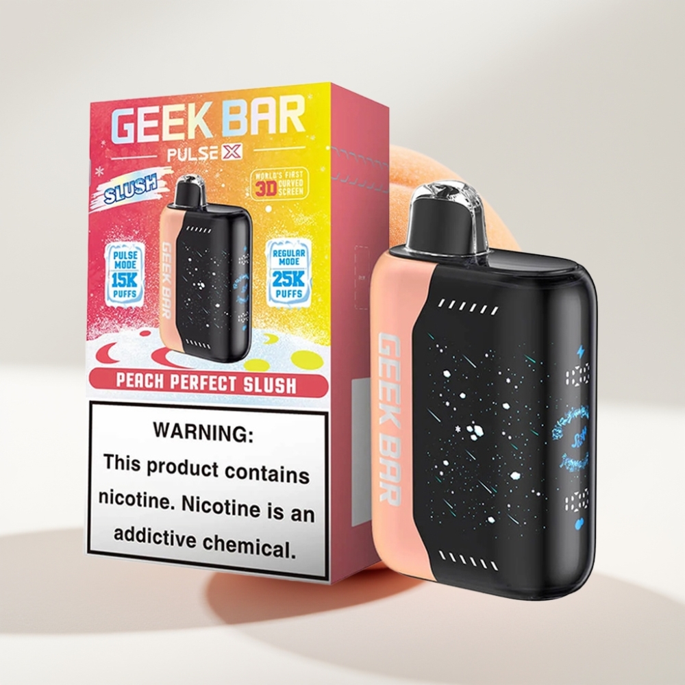 Geek Bar Pulse X 25000 Puffs – 25000 Ťahov, 18mL Tekutiny, 0-5% Nikotín, Slush Edícia