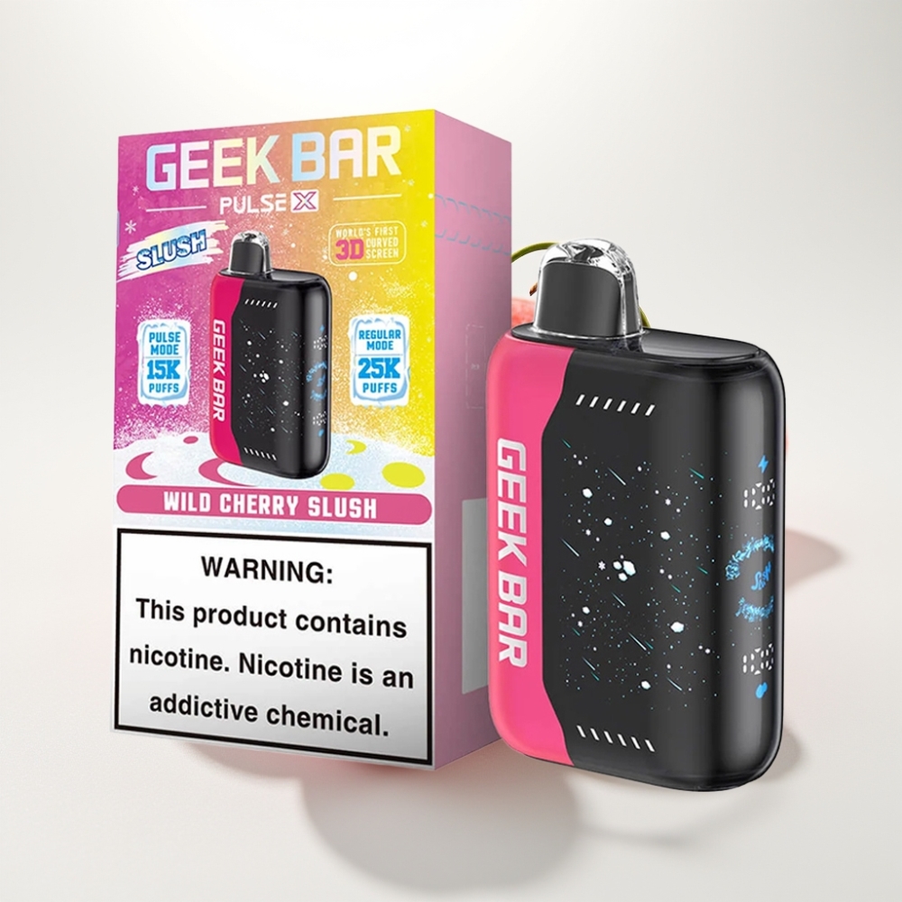 Geek Bar Pulse X 25000 Puffs – 25000 Ťahov, 18mL Tekutiny, 0-5% Nikotín, Slush Edícia