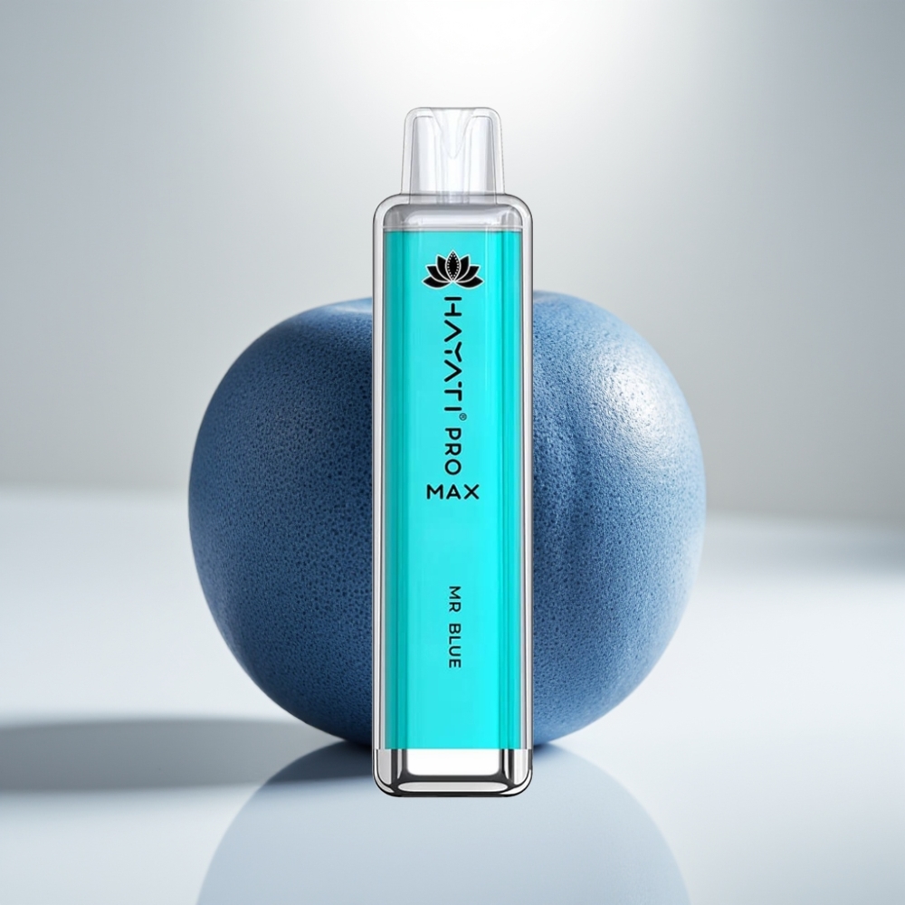 Hayati Pro Max 4000 Puffs Disposable Vape Pán Modrý – 2ml/10ml, 1400mAh, 4000 potiahnutí
