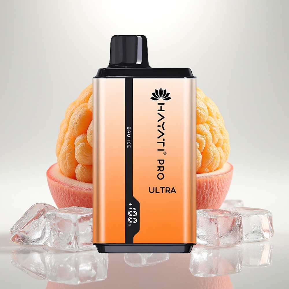 Hayati Pro Ultra 15000 Puffs – 2×12ml, 2% nikotín, Bru Ice