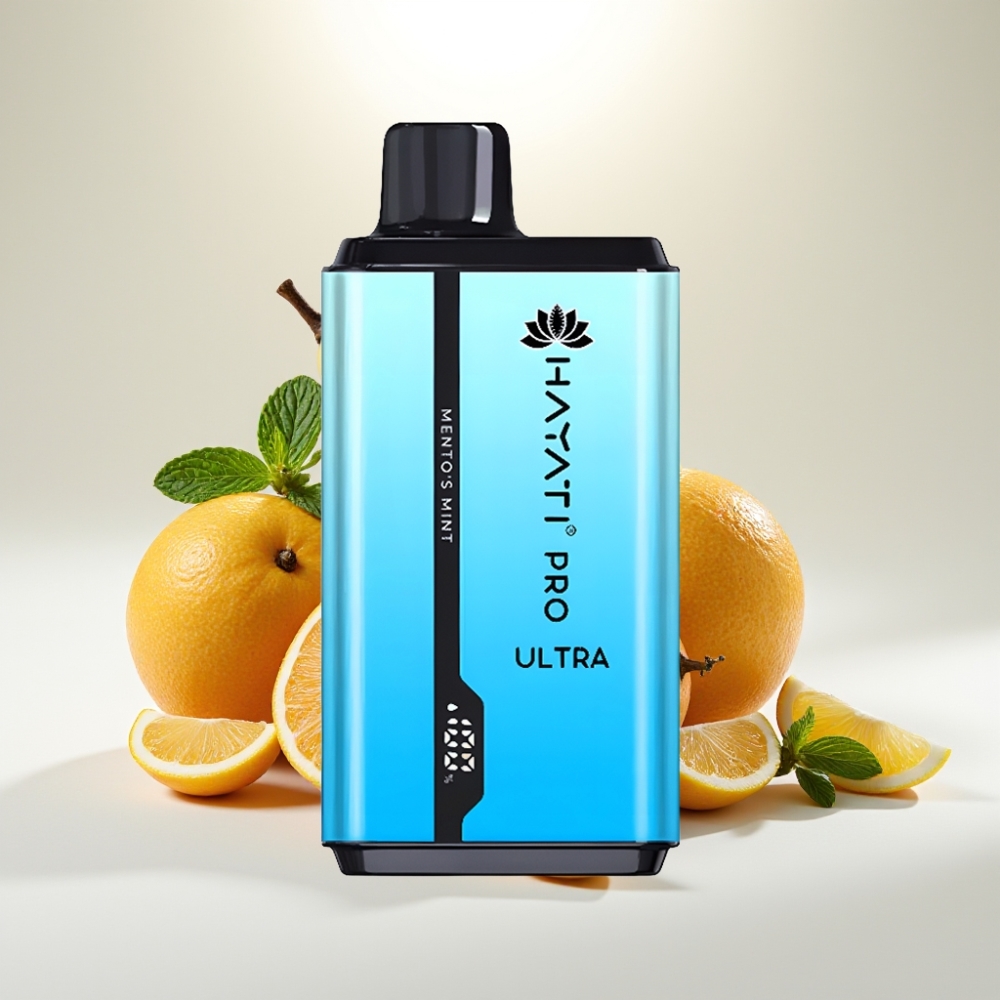 Hayati Pro Ultra 15000 Puffs 850mAh 2×12ml 2% Mentová Mäta Hayati Pro Ultra 15000 Puffs 850mAh 2×12ml 2% Mentová Mäta
