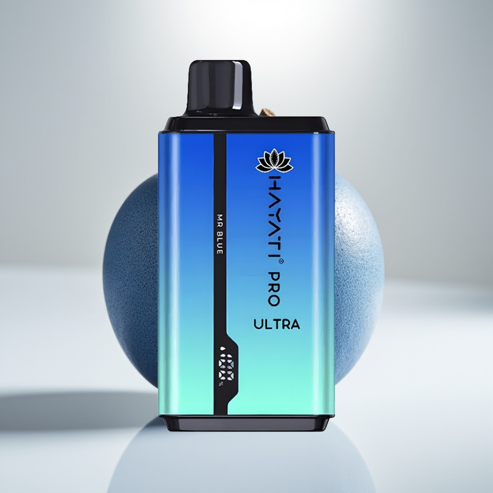 Hayati Pro Ultra 15000 Puffs 850mAh 2×12ml 2% Mr Blue (Pán Modrý) Hayati Pro Ultra 15000 Puffs 850mAh 2×12ml 2% Mr Blue (Pán Modrý)