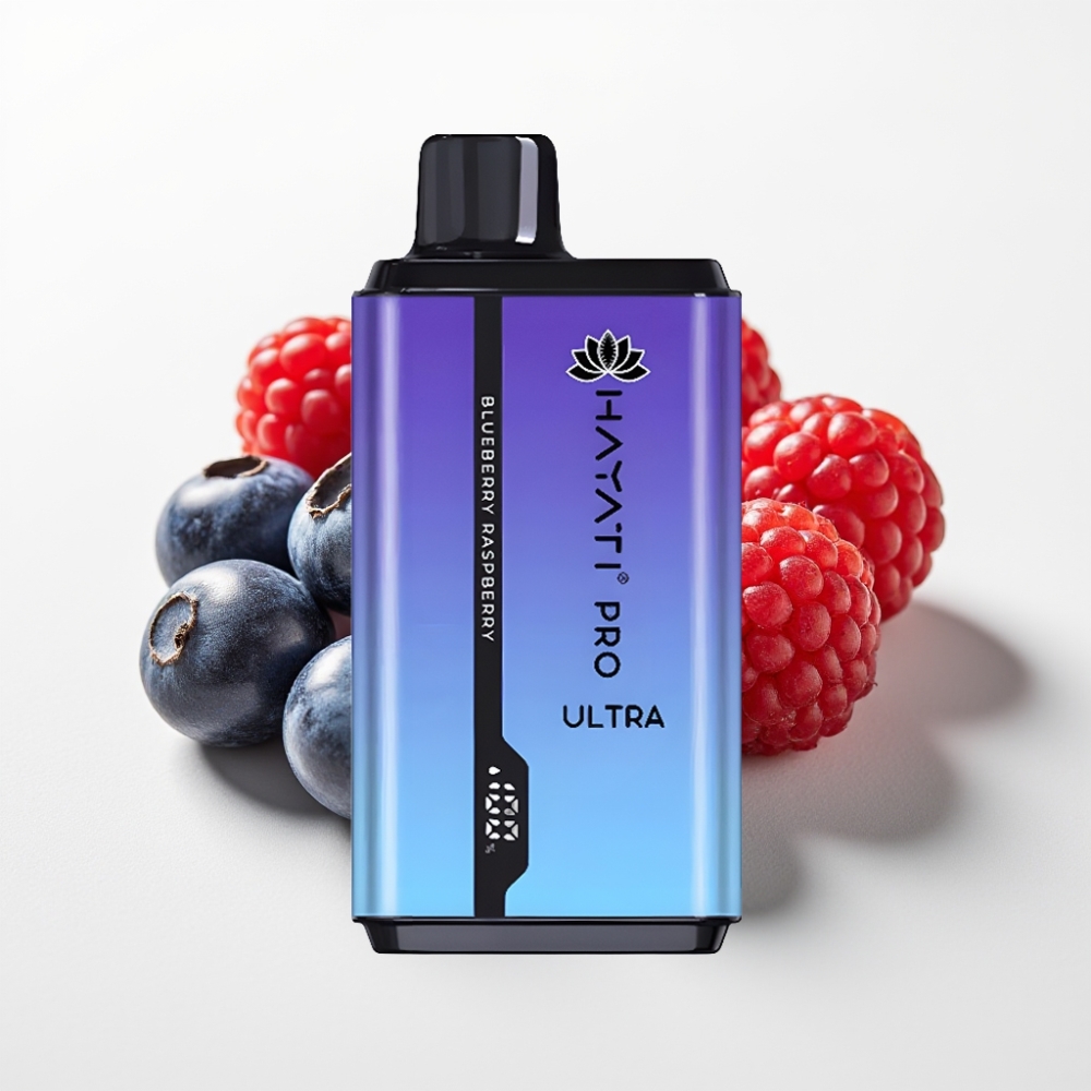 Hayati Pro Ultra 15000 Puffs – 850mAh batéria, 2×12ml náplň, čučoriedka malina