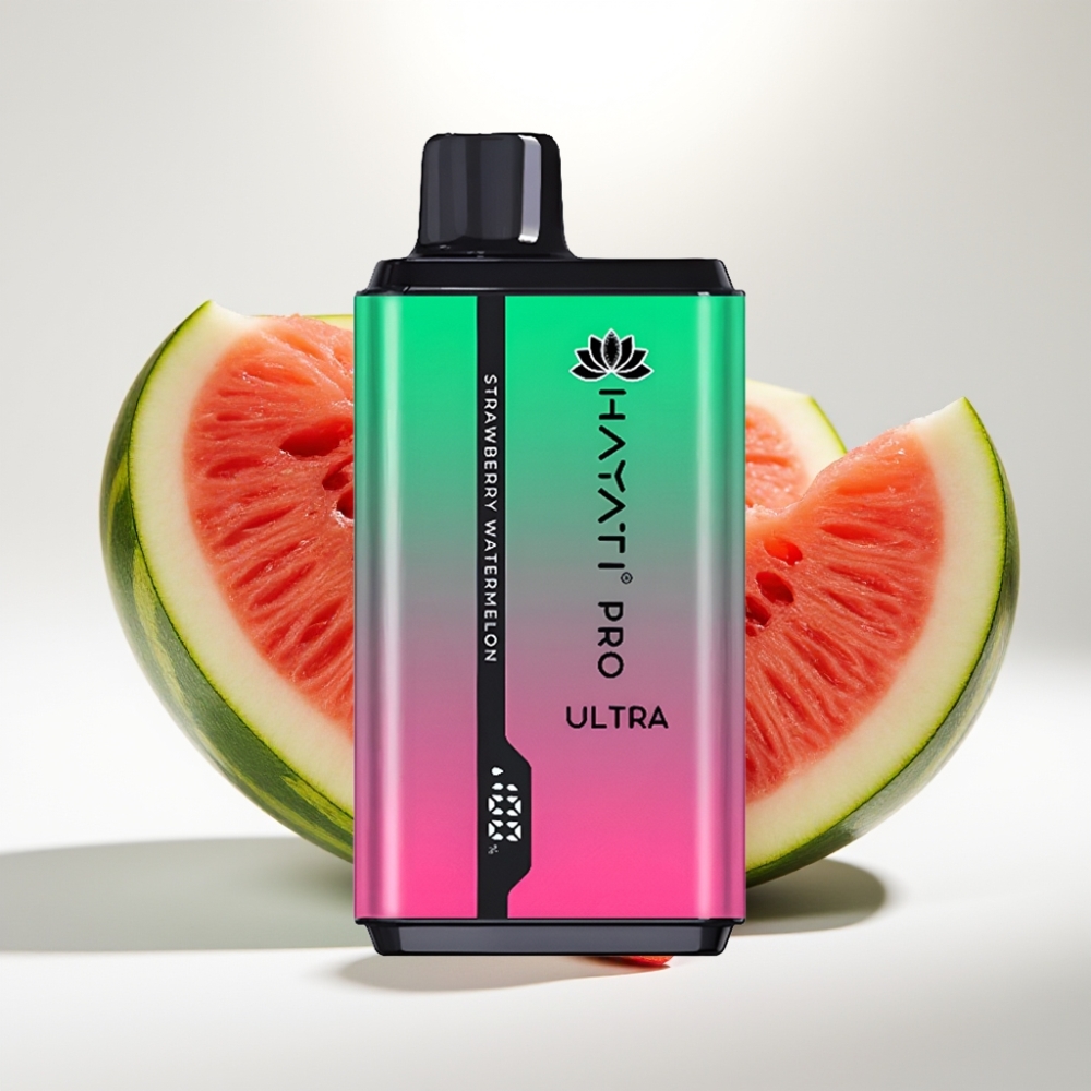 Hayati Pro Ultra 15000 Puffs – Jahoda Melón, 2×12ml, 2% nikotín, 850mAh batéria