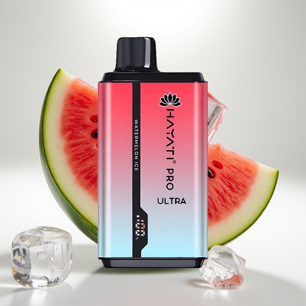 Hayati Pro Ultra 15000 Puffs Vodný Melón Ice 2×12ml 2% 850mAh